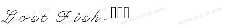 Lost Fish字体转换